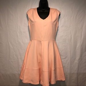 Peach color boutique dress size Large